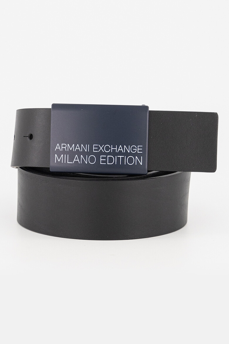 ARMANI EXCHANGE Curea din piele cu catarama-placuta - Pled.ro