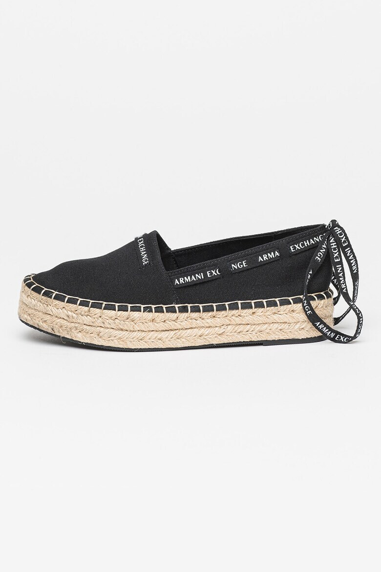 ARMANI EXCHANGE Espadrile cu logo - Pled.ro