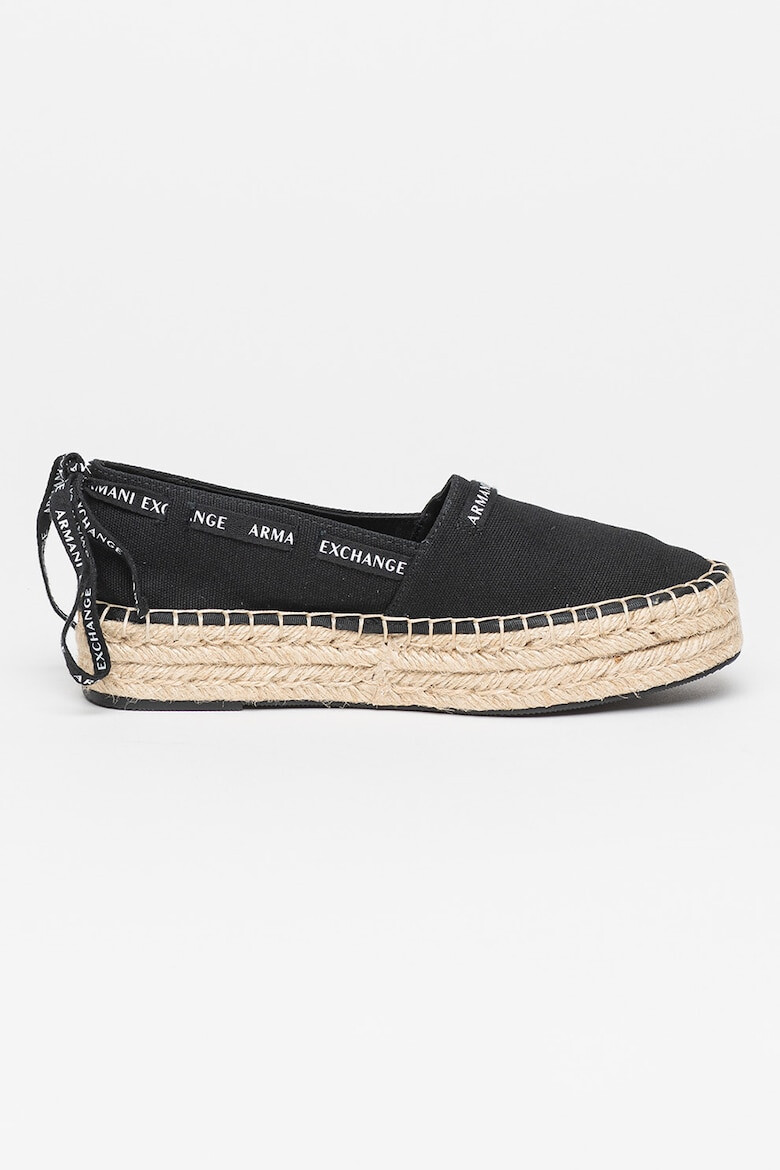 ARMANI EXCHANGE Espadrile cu logo - Pled.ro