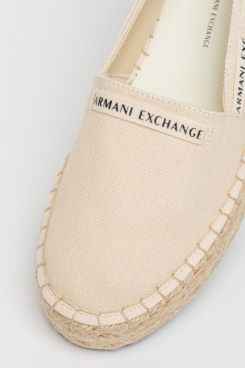 ARMANI EXCHANGE Espadrile cu logo - Pled.ro