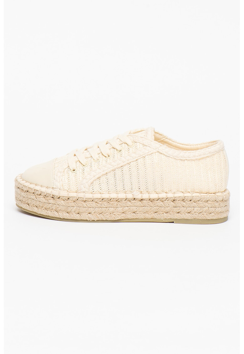 ARMANI EXCHANGE Espadrile cu platforma cu detalii impletite - Pled.ro