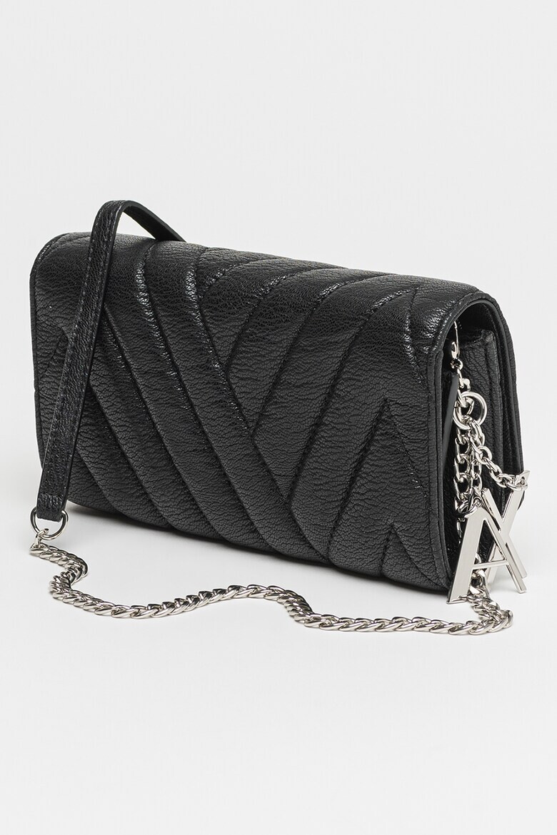 ARMANI EXCHANGE Geanta crossbody cu aspect matlasat - Pled.ro