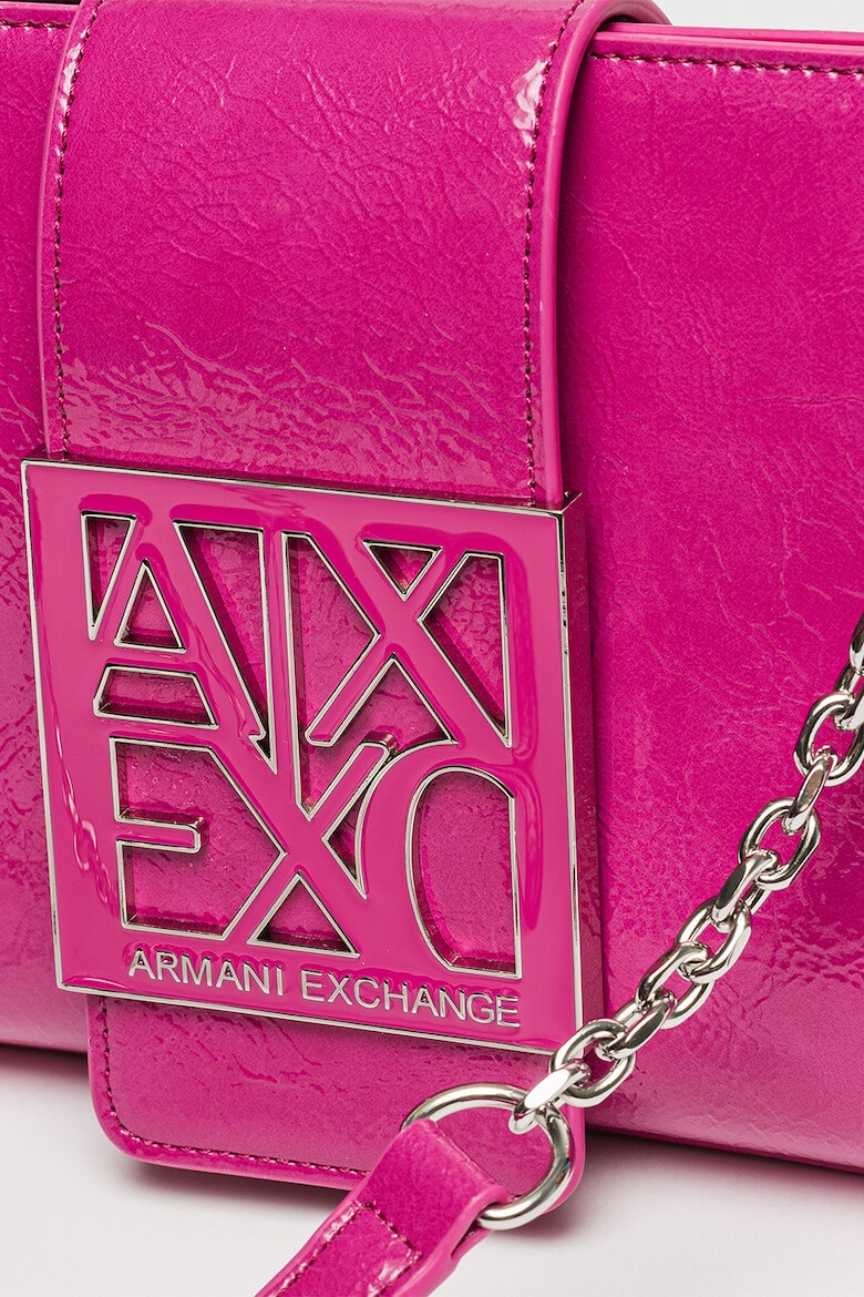 ARMANI EXCHANGE Geanta crossbody cu aspect peliculizat - Pled.ro