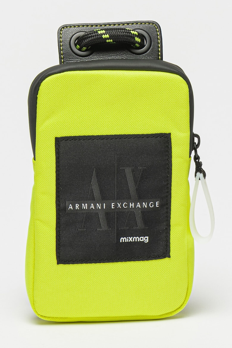 ARMANI EXCHANGE Geanta crossbody cu imprimeu logo pentru telefonul mobil - Pled.ro