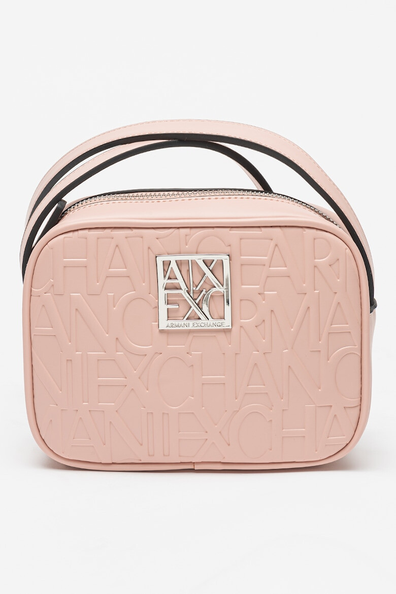 ARMANI EXCHANGE Geanta crossbody cu model logo in relief - Pled.ro