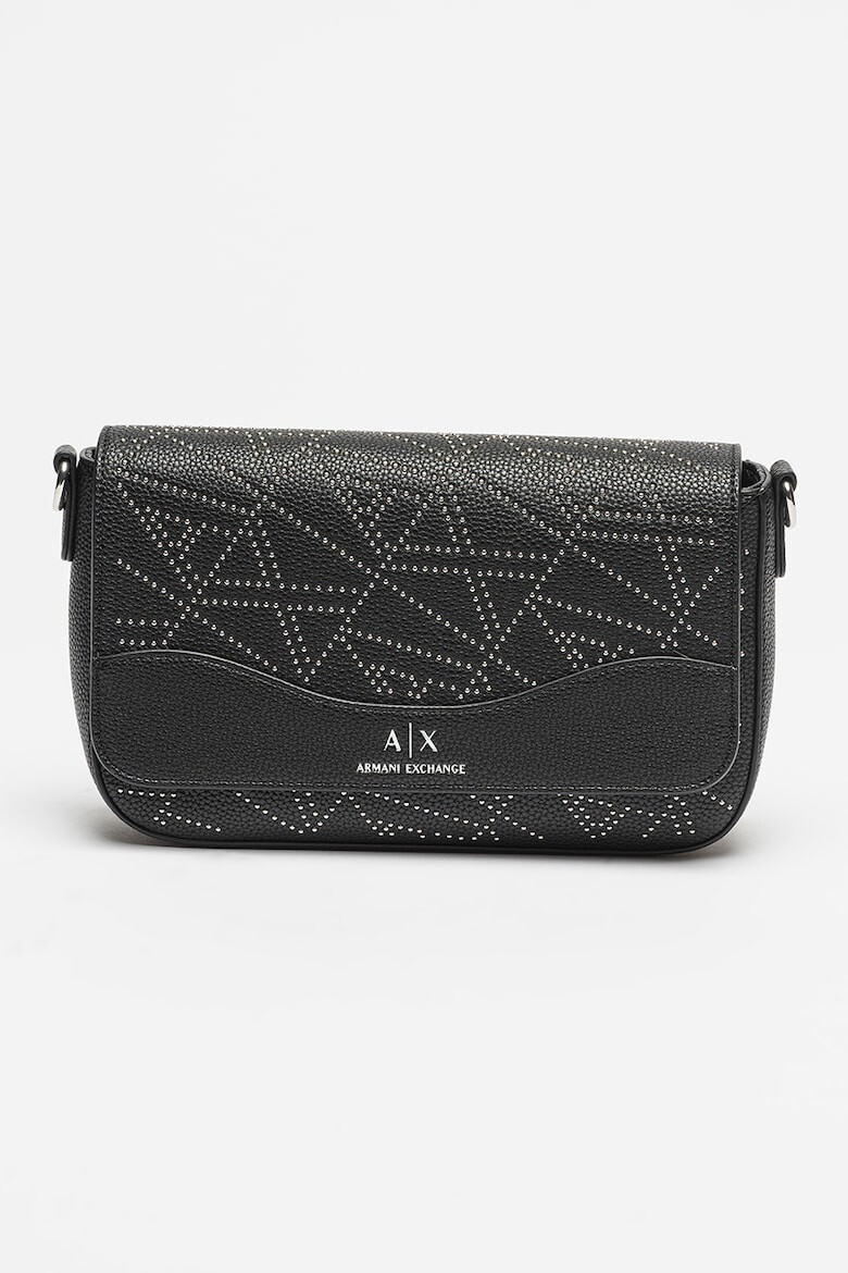 ARMANI EXCHANGE Geanta crossbody cu nituri - Pled.ro