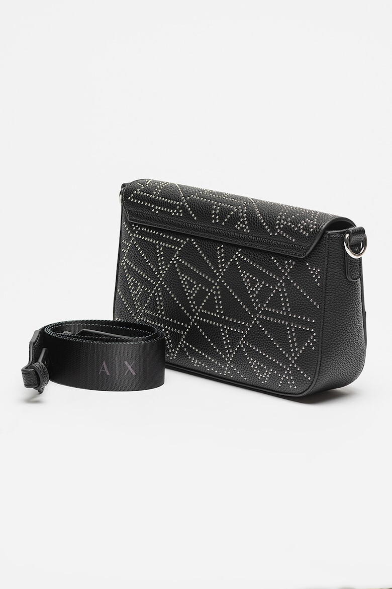 ARMANI EXCHANGE Geanta crossbody cu nituri - Pled.ro