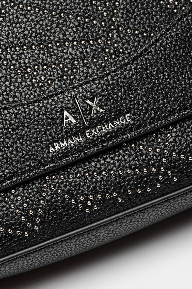 ARMANI EXCHANGE Geanta crossbody cu nituri - Pled.ro