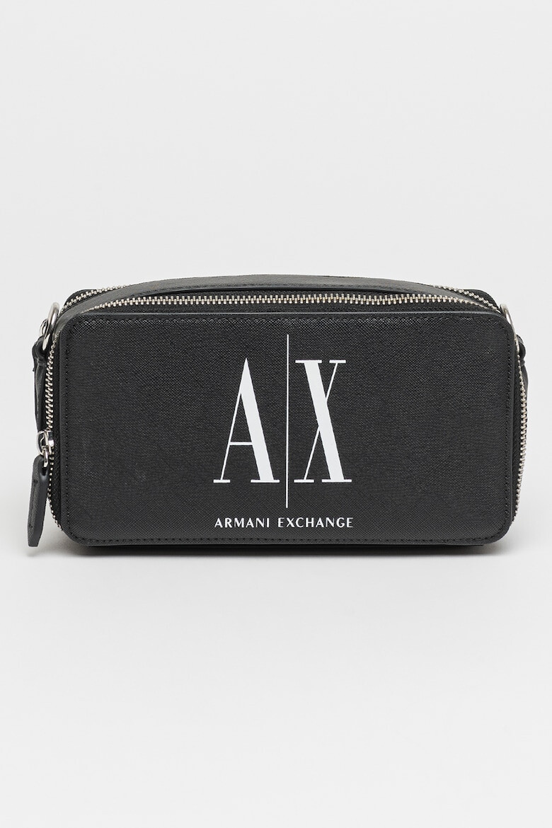 ARMANI EXCHANGE Geanta crossbody de piele ecologica cu logo - Pled.ro