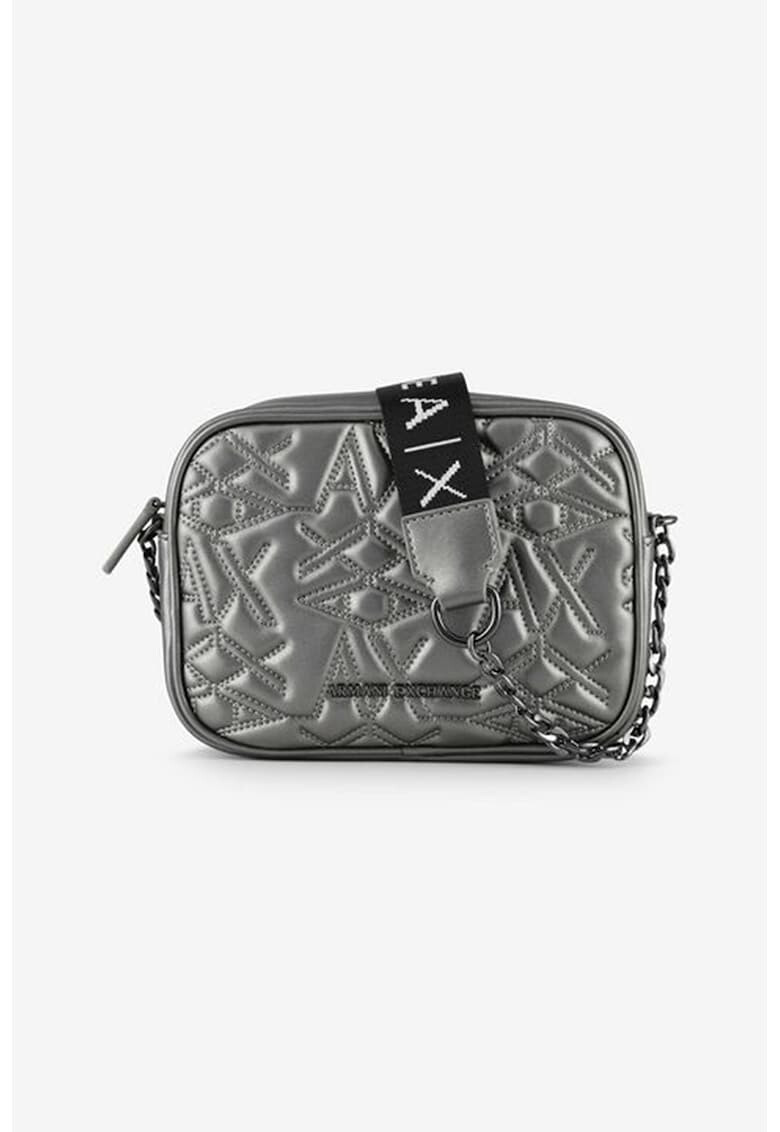 ARMANI EXCHANGE Geanta crossbody de piele ecologica cu logo cusut - Pled.ro