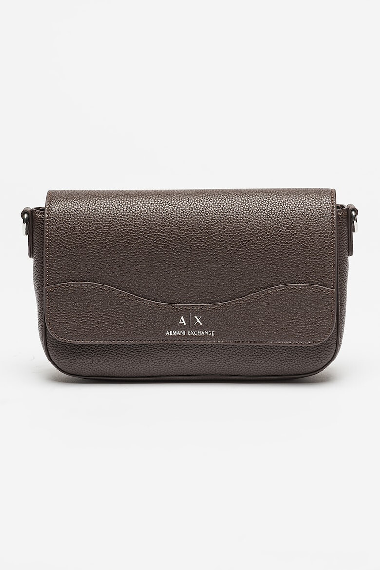 ARMANI EXCHANGE Geanta crossbody de piele ecologica cu logo discret - Pled.ro