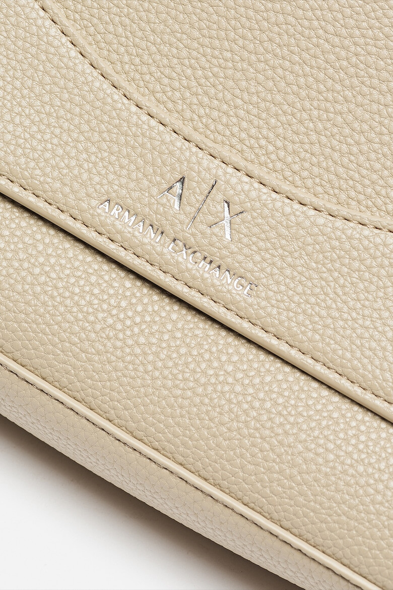 ARMANI EXCHANGE Geanta crossbody de piele ecologica cu logo discret - Pled.ro