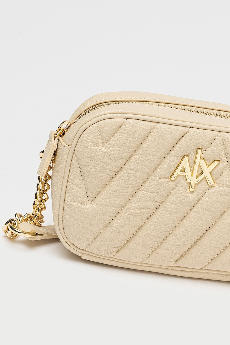 ARMANI EXCHANGE Geanta crossbody din piele ecologica cu aspect matlasat - Pled.ro