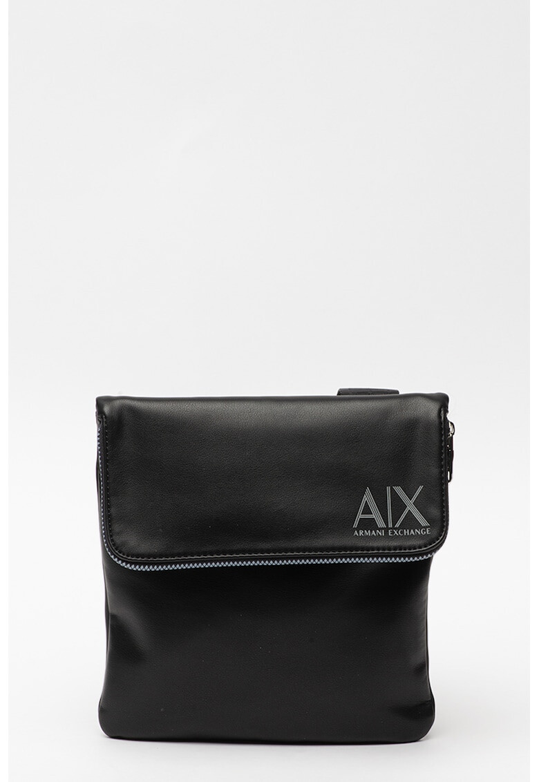 ARMANI EXCHANGE Geanta crossbody din piele ecologica cu detaliu logo - Pled.ro