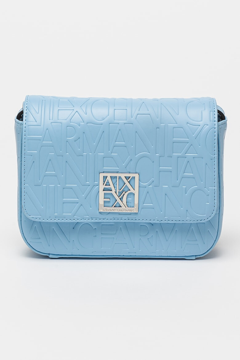 ARMANI EXCHANGE Geanta crossbody din piele ecologica cu logo in relief - Pled.ro