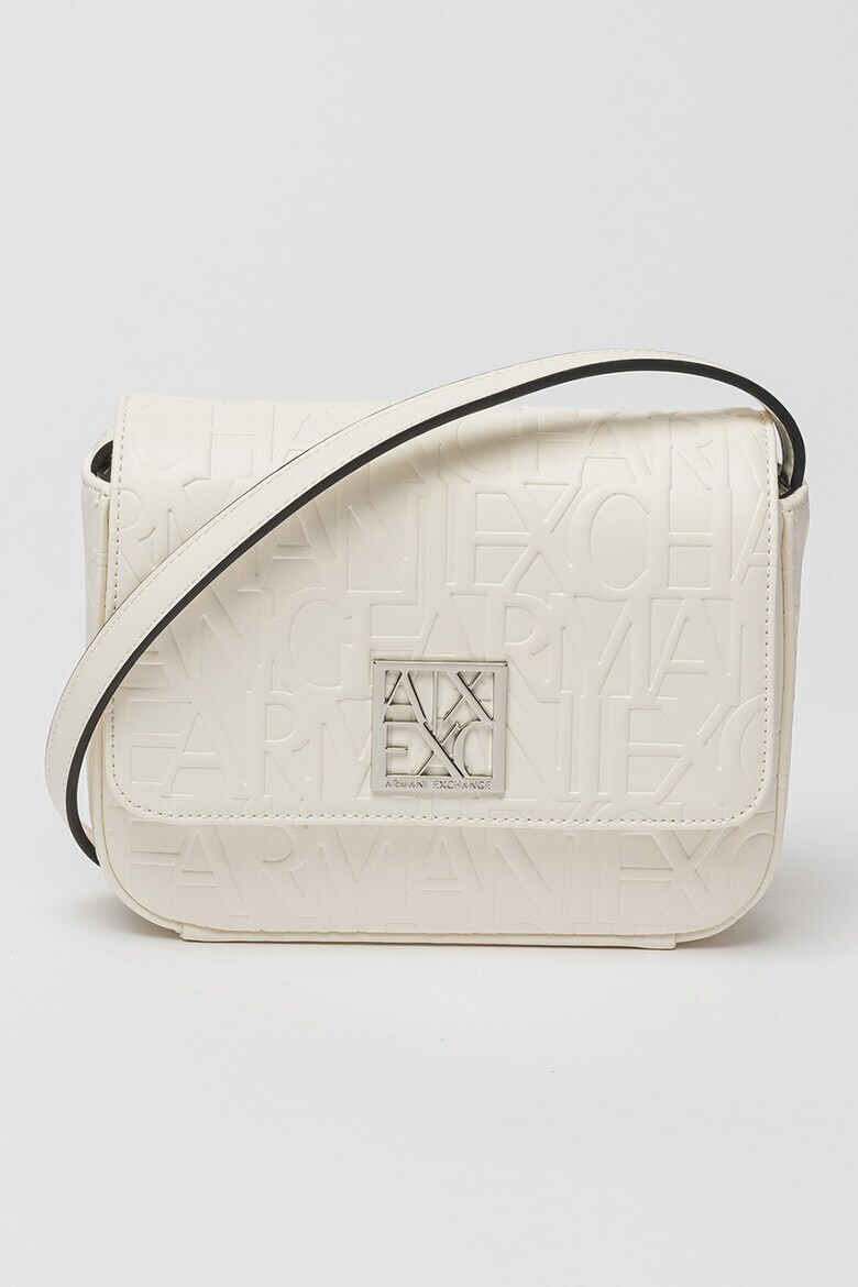 ARMANI EXCHANGE Geanta crossbody din piele ecologica cu logo in relief - Pled.ro