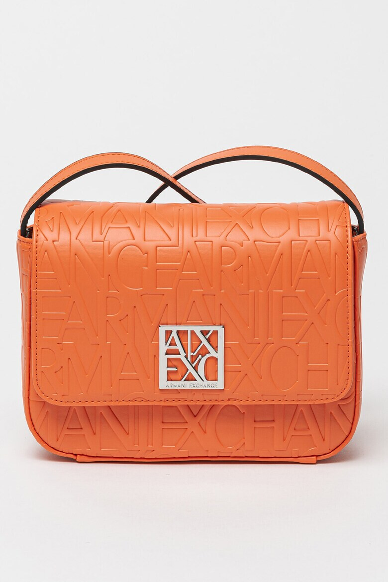 ARMANI EXCHANGE Geanta crossbody din piele ecologica cu logo in relief - Pled.ro