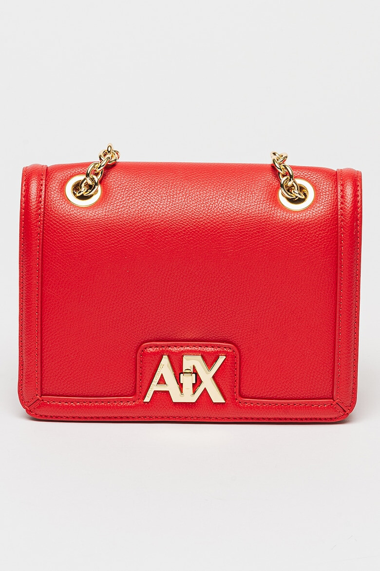 ARMANI EXCHANGE Geanta crossbody din piele ecologica cu logo metalic - Pled.ro