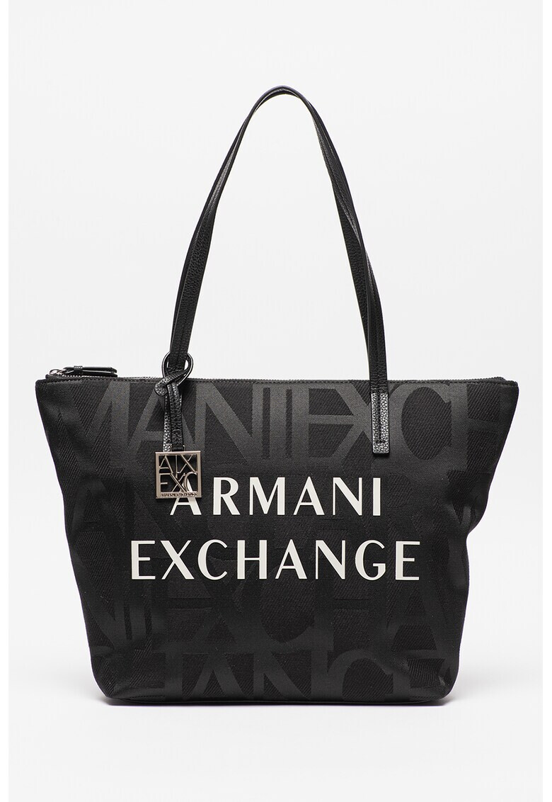 ARMANI EXCHANGE Geanta shopper cu imprimeu logo - Pled.ro