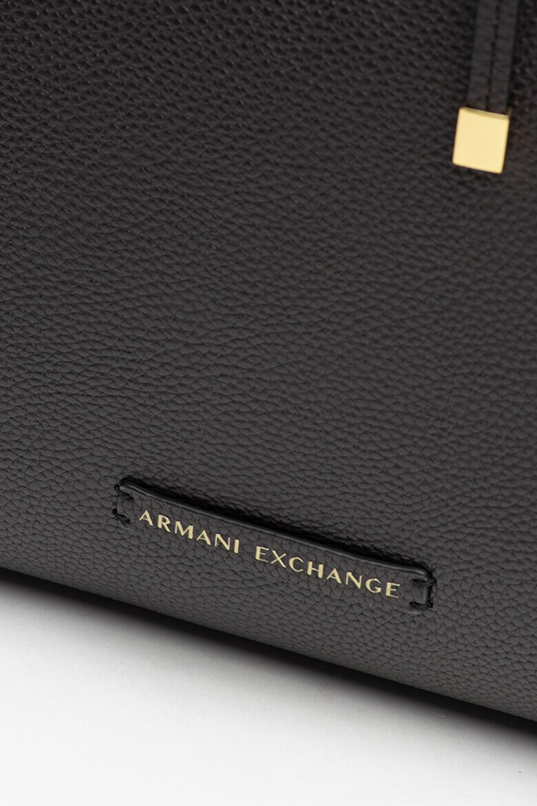 ARMANI EXCHANGE Geanta shopper reversibila din piele ecologica - Pled.ro