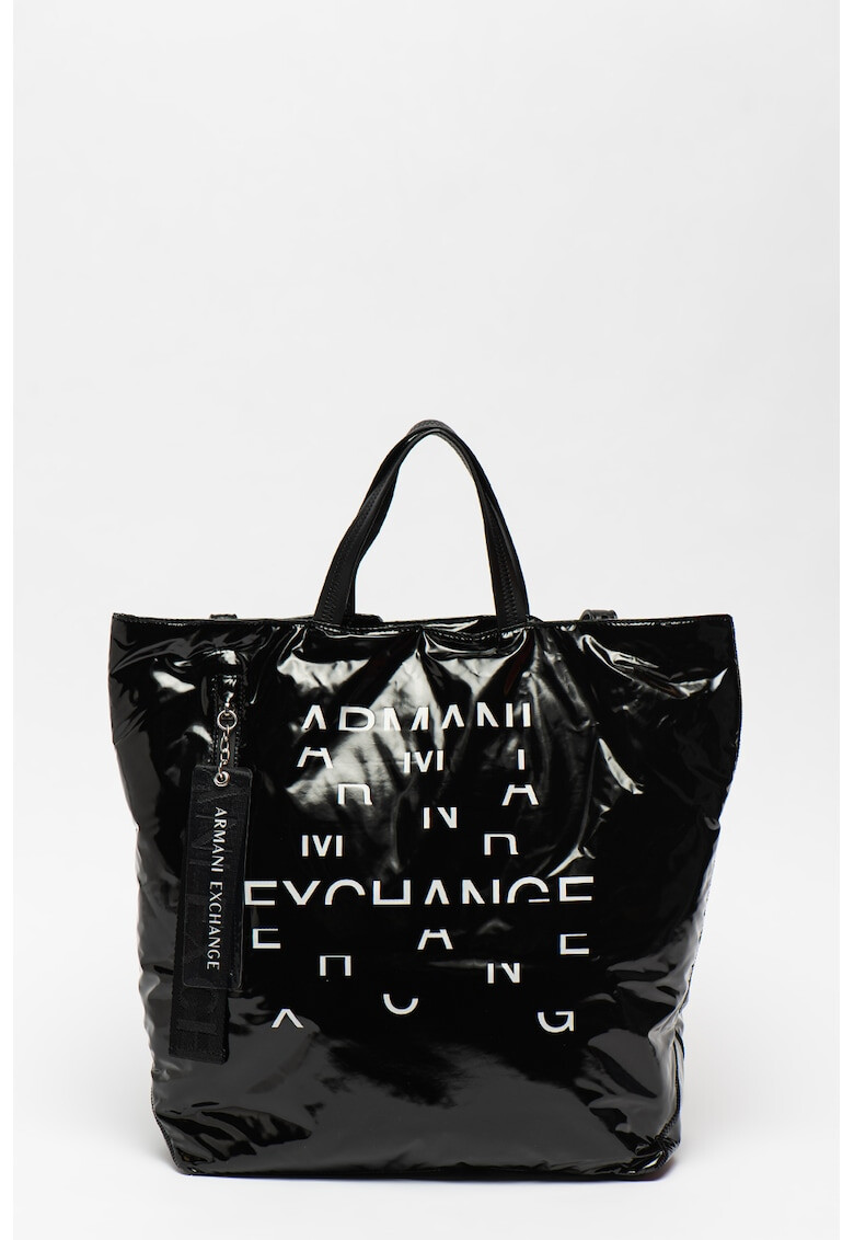 ARMANI EXCHANGE Geanta tote cu imprimeu logo - Pled.ro