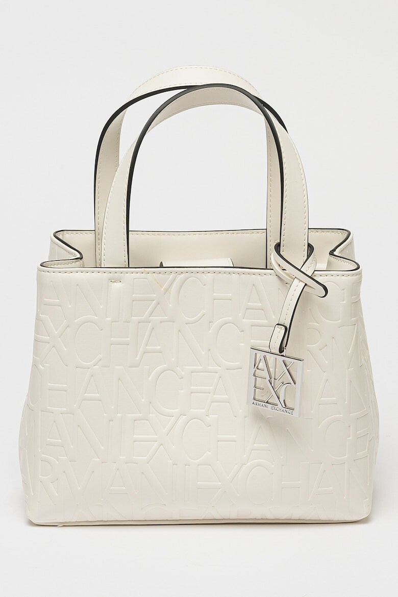 ARMANI EXCHANGE Geanta tote cu model logo in relief - Pled.ro