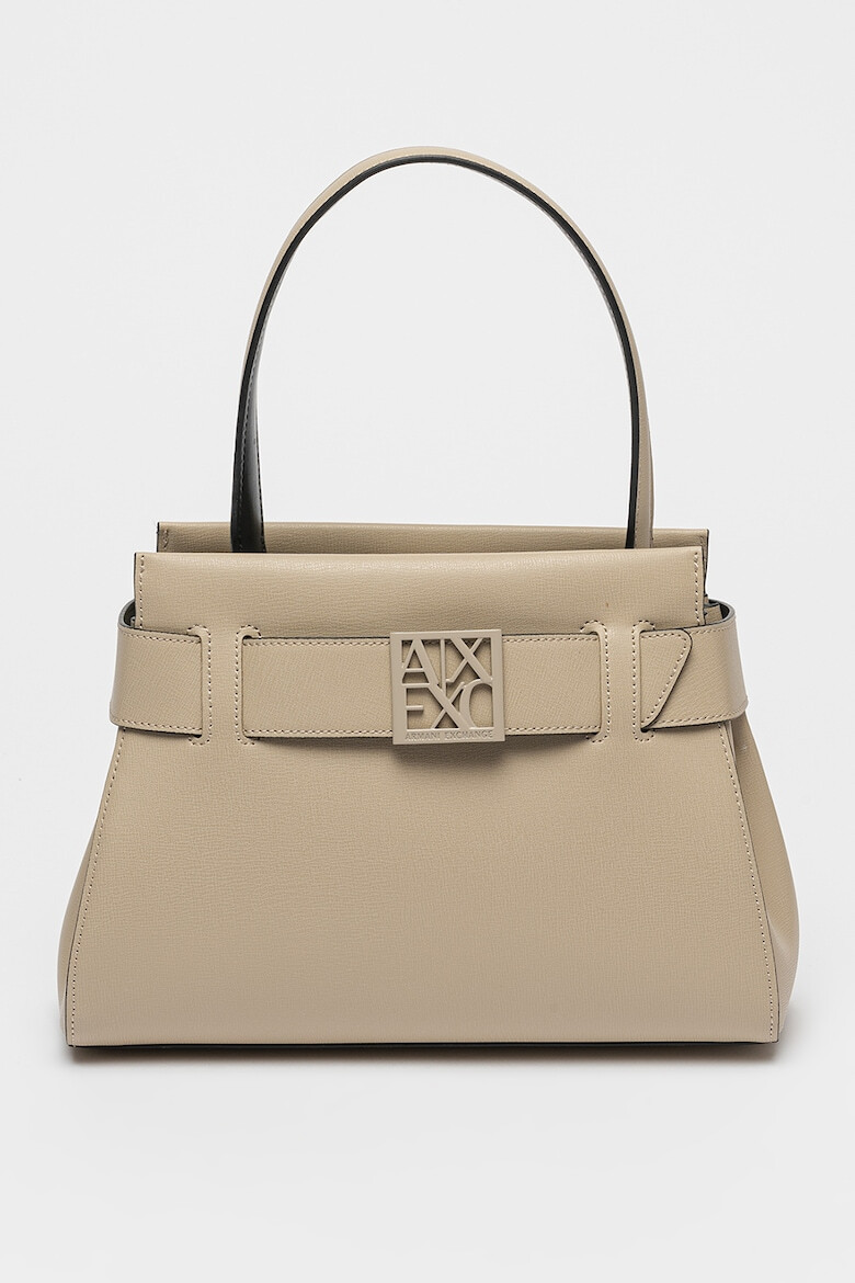 ARMANI EXCHANGE Geanta tote de piele ecologica cu logo - Pled.ro