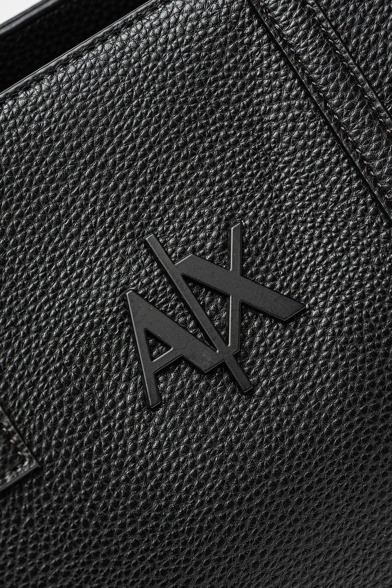 ARMANI EXCHANGE Geanta tote din piele ecologica cu detaliu logo - Pled.ro