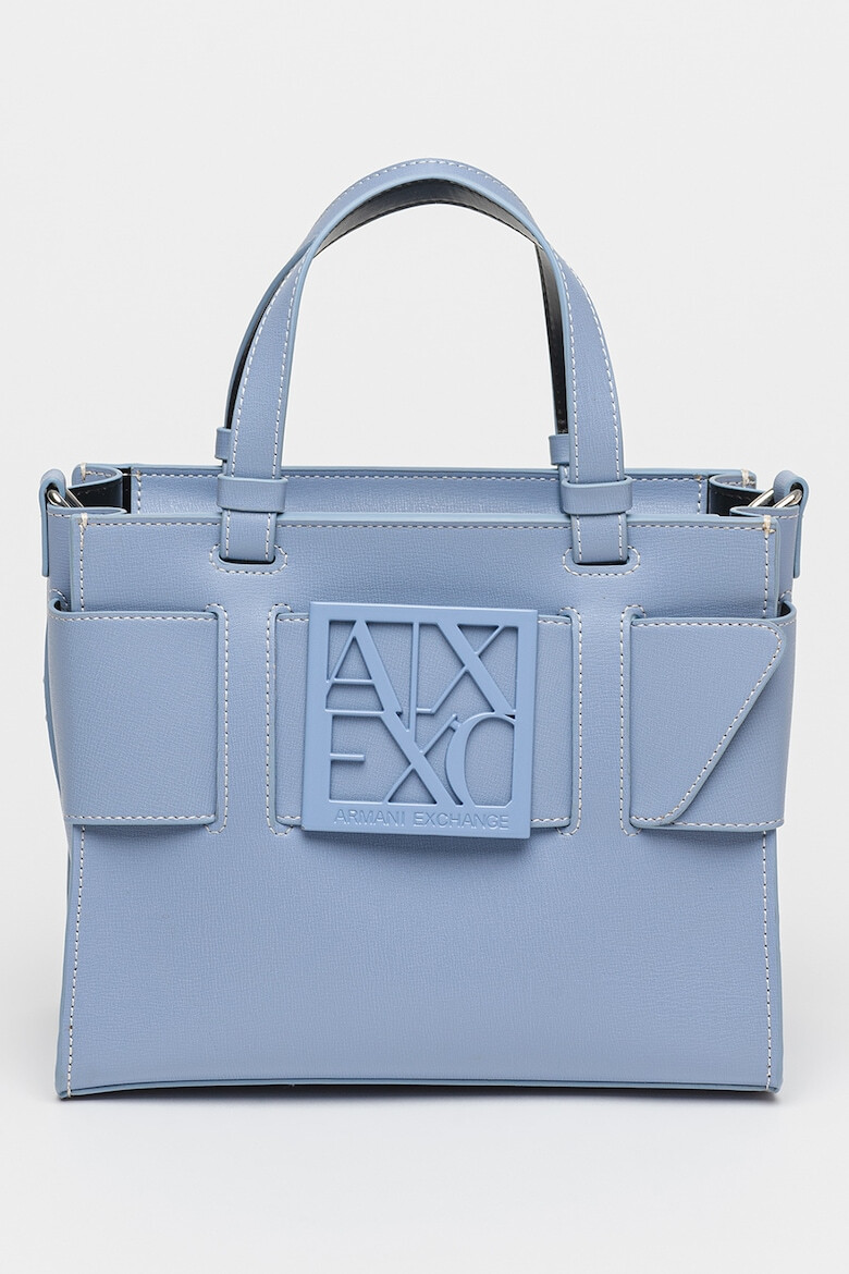 ARMANI EXCHANGE Geanta tote din piele ecologica cu logo - Pled.ro