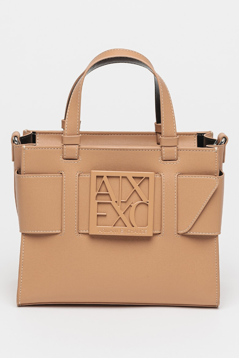 ARMANI EXCHANGE Geanta tote din piele ecologica cu logo - Pled.ro