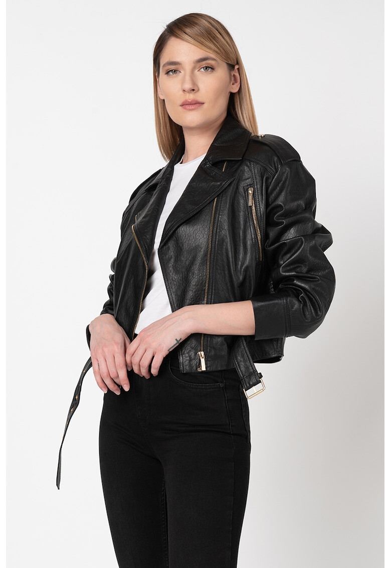 ARMANI EXCHANGE Jacheta biker din piele - Pled.ro