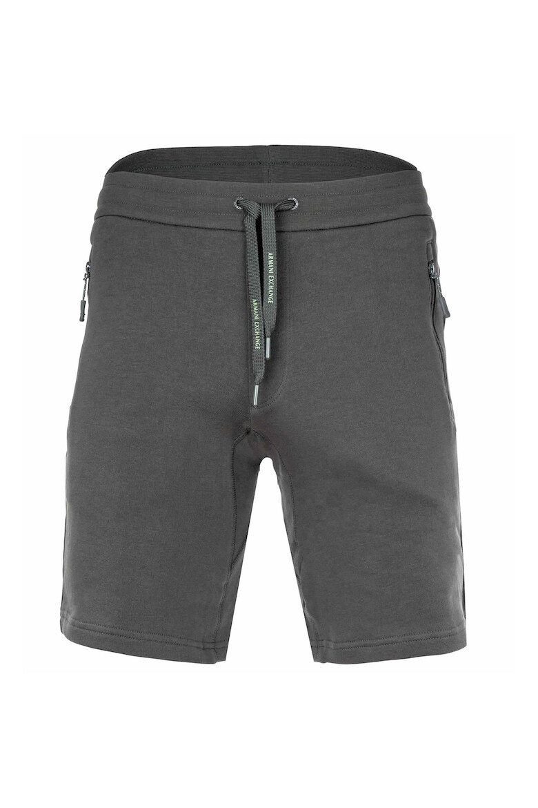 ARMANI EXCHANGE Pantalni scurti de bumbac cu sur in talie si buzunare cu fermoar - Pled.ro