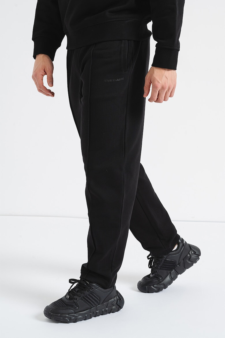 ARMANI EXCHANGE Pantaloni de trening de bumbac cu snur - Pled.ro