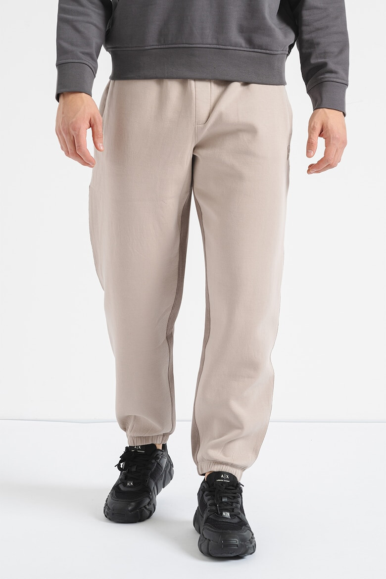 ARMANI EXCHANGE Pantaloni de trening din amestec de bumbac cu buzunare oblice - Pled.ro