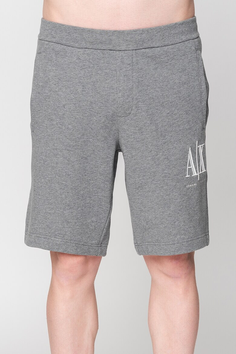 ARMANI EXCHANGE Pantaloni scurti de bumbac cu imprimeu logo - Pled.ro