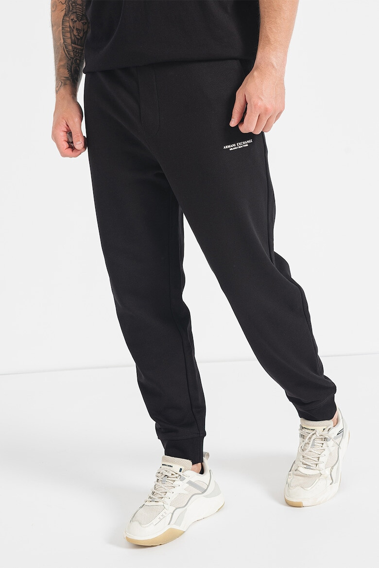 ARMANI EXCHANGE Pantaloni sport uni de bumbac - Pled.ro