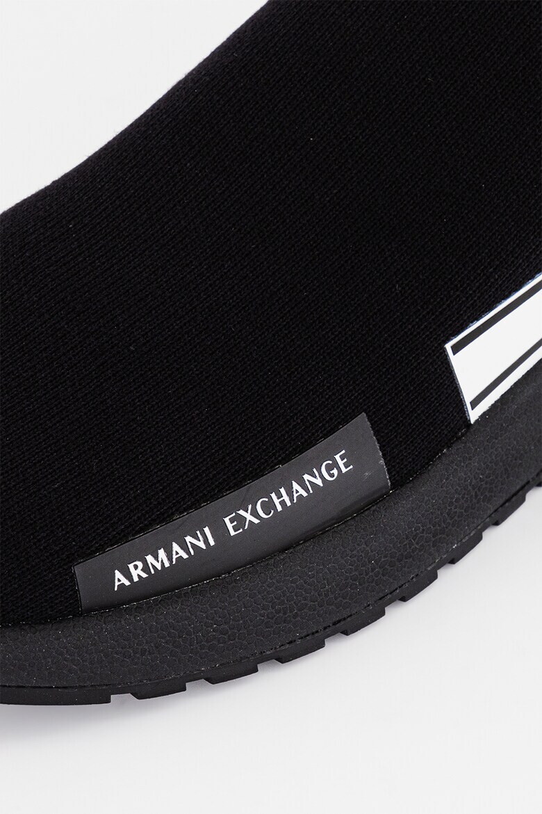 ARMANI EXCHANGE Pantofi slip-on cu logo - Pled.ro