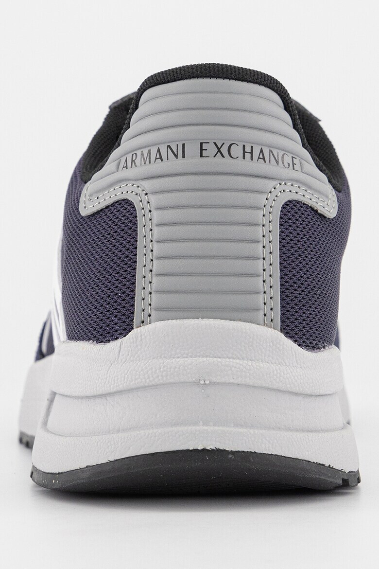 ARMANI EXCHANGE Pantofi sport cu garnituri de piele intoarsa - Pled.ro