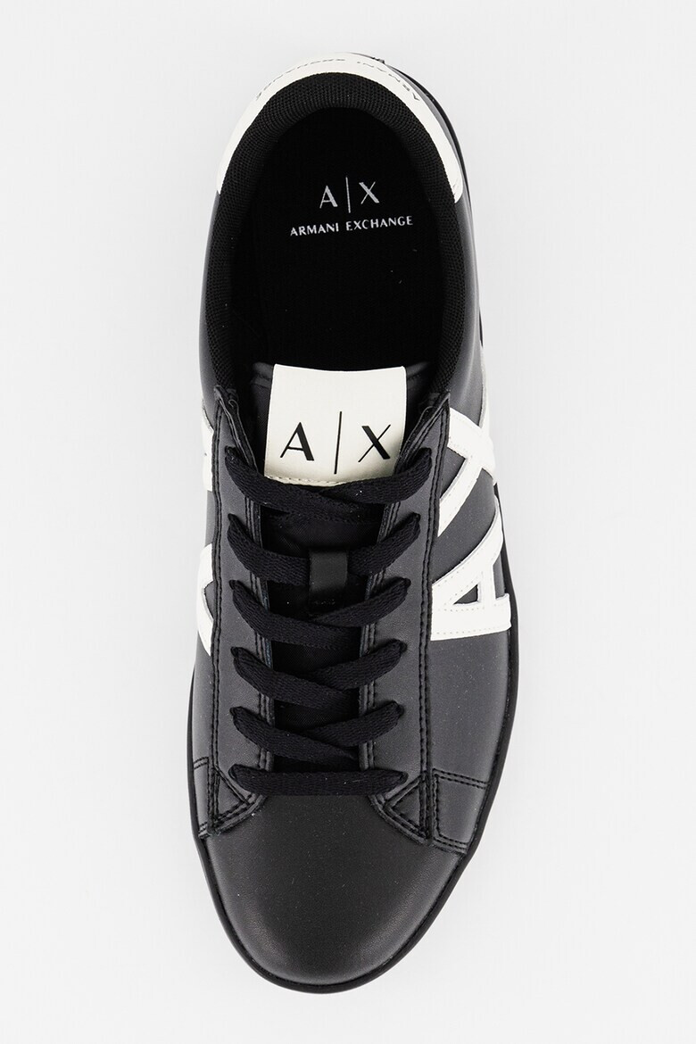 ARMANI EXCHANGE Pantofi sport cu insertii de piele - Pled.ro