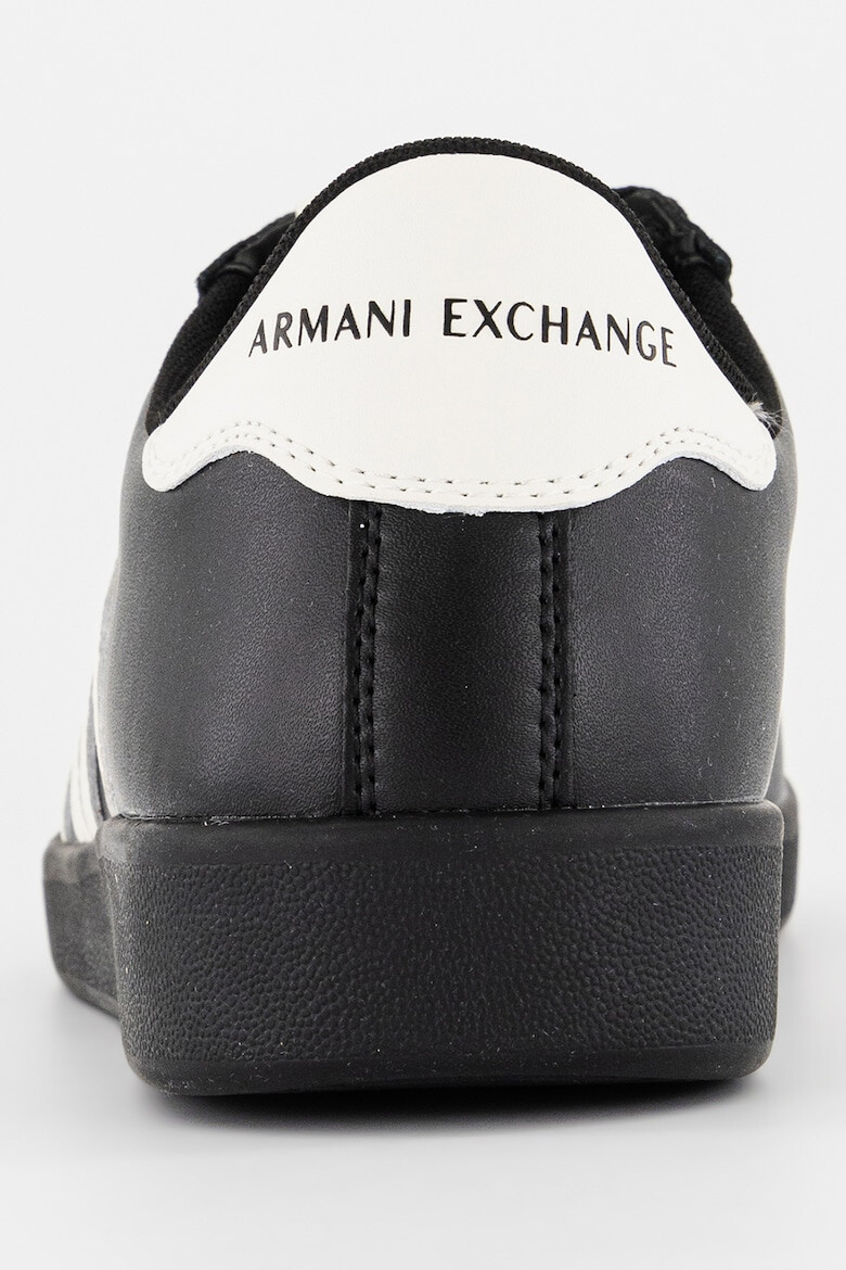 ARMANI EXCHANGE Pantofi sport cu insertii de piele - Pled.ro