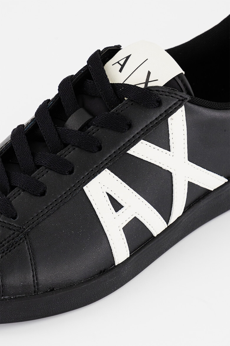 ARMANI EXCHANGE Pantofi sport cu insertii de piele - Pled.ro