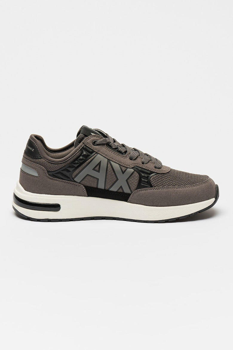 ARMANI EXCHANGE Pantofi sport cu insertii de plasa - Pled.ro