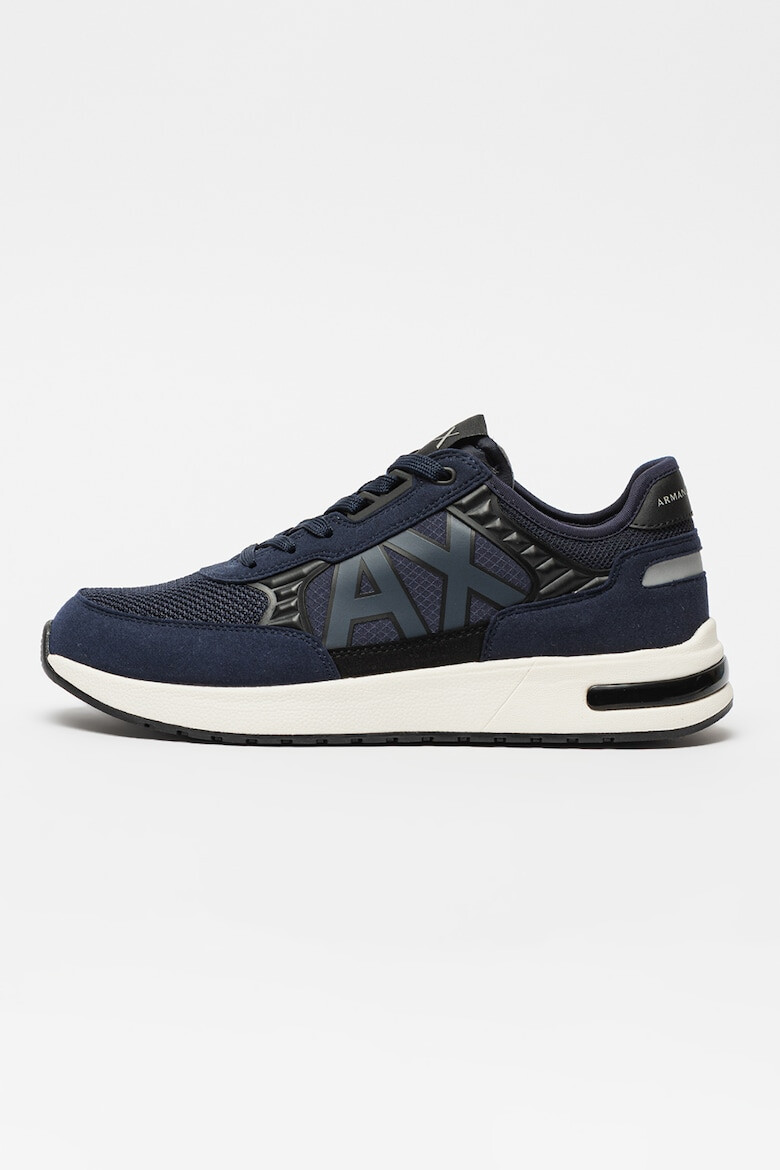 ARMANI EXCHANGE Pantofi sport cu insertii de plasa - Pled.ro