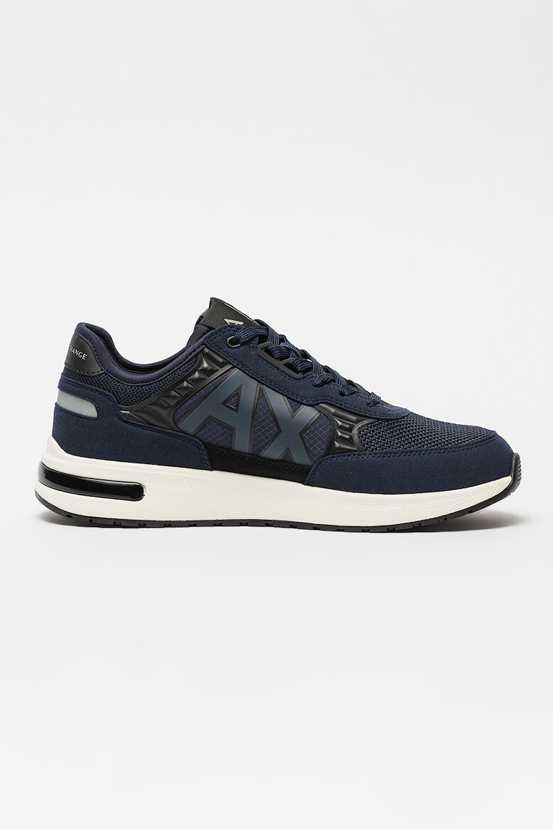 ARMANI EXCHANGE Pantofi sport cu insertii de plasa - Pled.ro