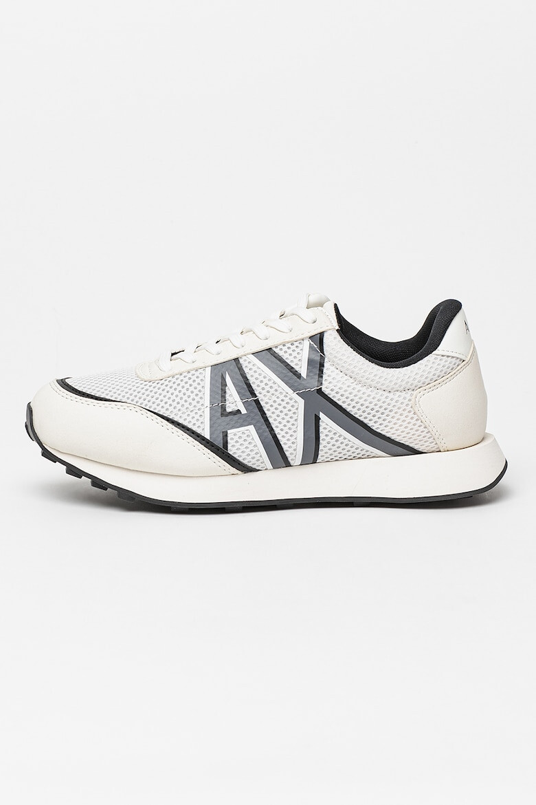 ARMANI EXCHANGE Pantofi sport cu insertii de plasa - Pled.ro