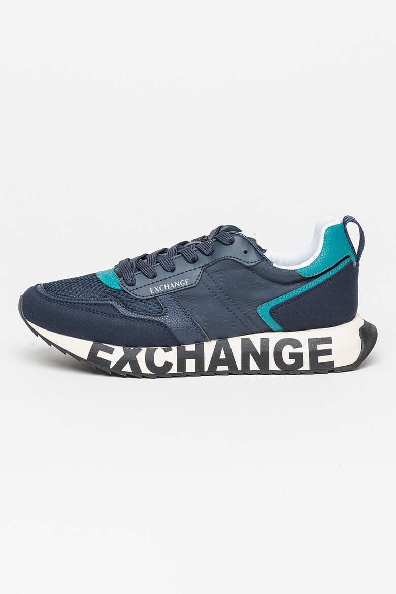 ARMANI EXCHANGE Pantofi sport cu model colorblock - Pled.ro