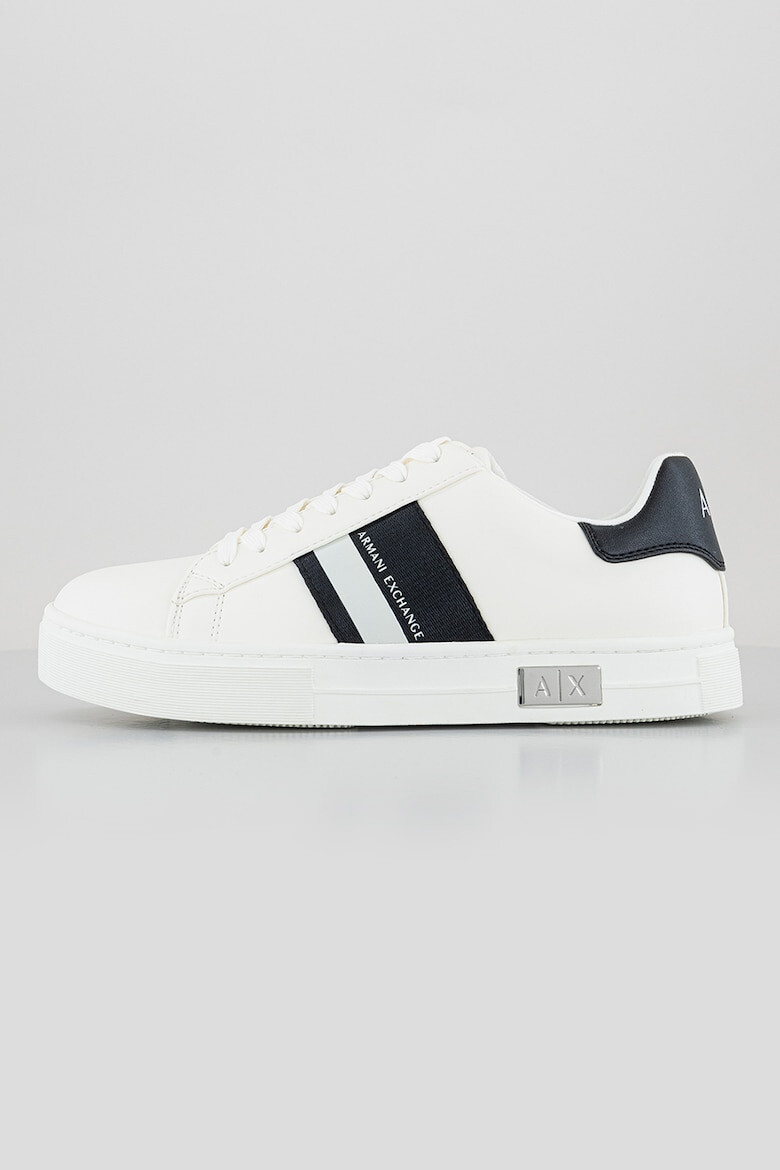 ARMANI EXCHANGE Pantofi sport cu model uni si sireturi - Pled.ro