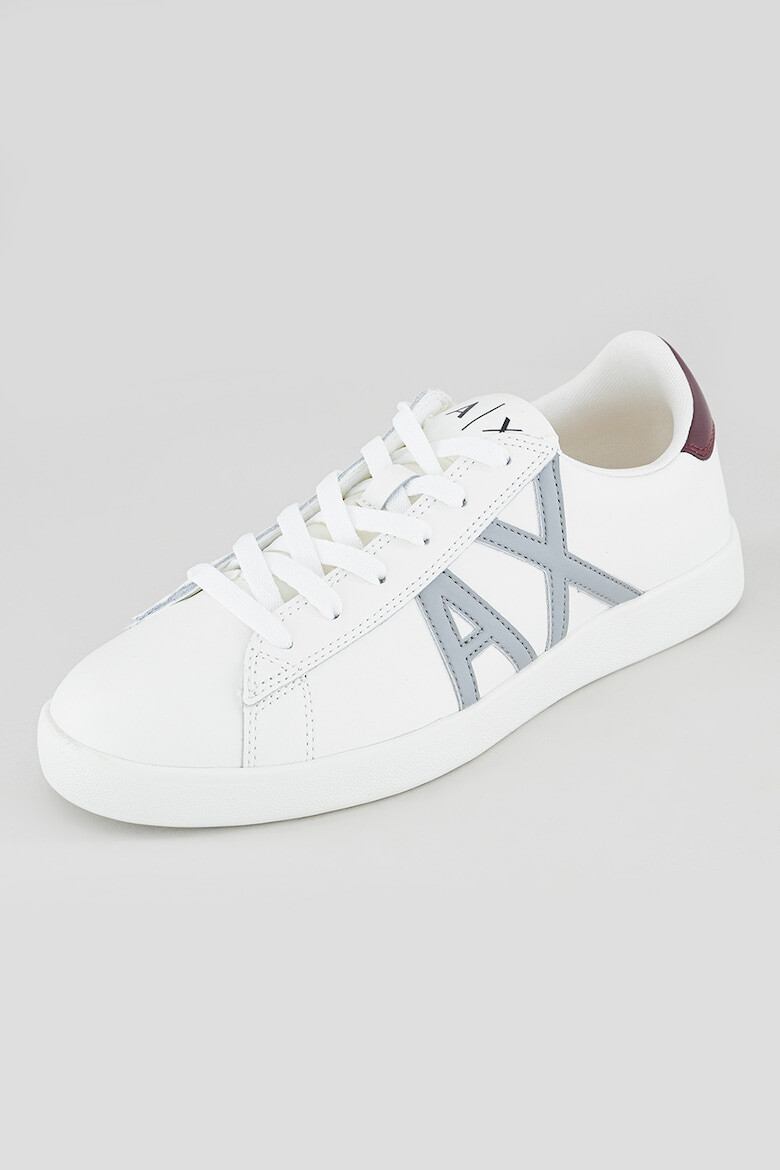 ARMANI EXCHANGE Pantofi sport de piele cu logo - Pled.ro