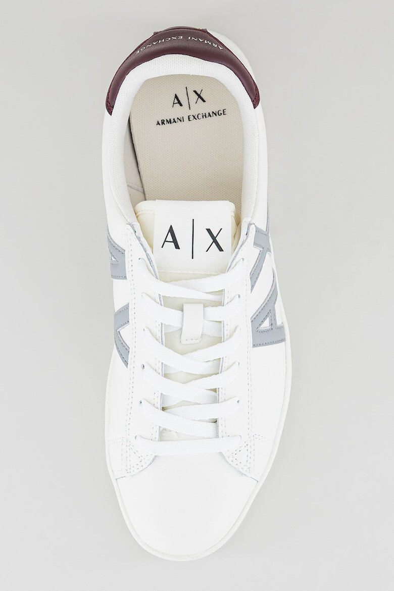 ARMANI EXCHANGE Pantofi sport de piele cu logo - Pled.ro