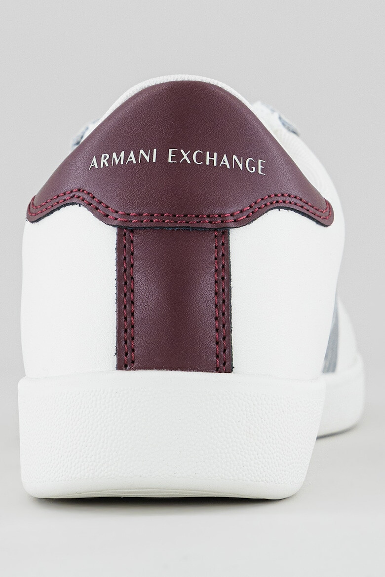 ARMANI EXCHANGE Pantofi sport de piele cu logo - Pled.ro